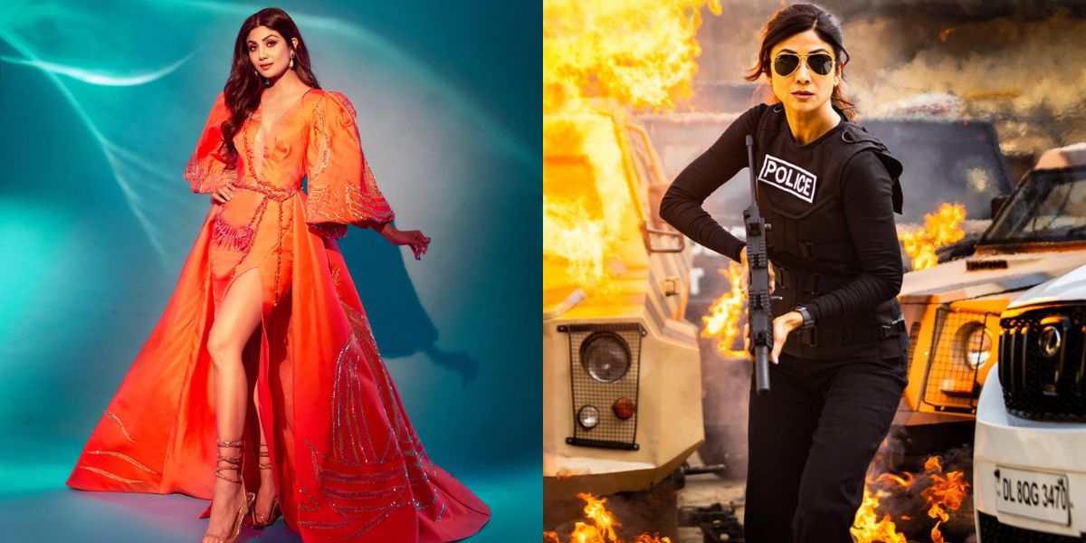Shilpa Shetty shoots action sequences for Rohit Shetty's 'Indian Police Force' without any body-double